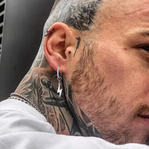 boucles d'oreilles créoles homme