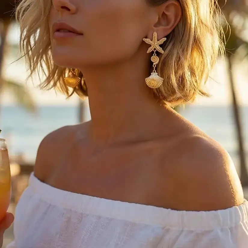 Boucles d'oreilles originales pour femme